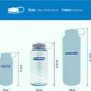 Nalgene 32 oz Wide Mouth Water Bottle | BPA-Free, Durable & Leak Proof, Lightweight Bottle for Hiking & Gym, Work & Travel