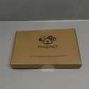 PHOEPET No Pull Dog Harness, Unique Colors Reflective Adjustable Dog Vest, with Soft Training Handle Metal Clips for Large Dogs (Baby Pink Base & Grey Straps,L)