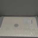 Stone Bath Mat Diatomaceous Earth Shower Mat Non-Slip Super Absorbent Diatomite Stone Mats for Bathroom Floor/Ktichen Cuonter Quick-Drying Easy to Clean (24''*16''White)