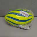 Franklin Sports Kids Foam Football Mini Soft Foam Youth Football Indoor Outdoor Toy Ball for Kids Probrite 9" Mini Ball Soft Backyard Practice Toy Yellow/Blue
