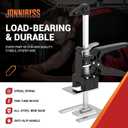 JANNIRESS Labor Saving Arm Jack Handle 2 Pack,15 in Construction,Multifunctional Furniture Jack for Installing Cabinets and Wall Tile Height Adjuster Handheld Lifter Tool, Load 400LBS