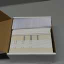 Bonfasvo 100 Pack White Thank You Cards & 100 Pack White Envelopes 4.25 x 6.25 inches Elegant Fold Over Greetings Blank Inside, Handwritten Style For Business Graduation Baby Shower & Wedding