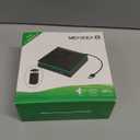 MENEEA Cooling Fan Dust Proof for Xbox Series X Console with Colorful Light Strip, Dust Cover Filter, Rubber Dust Plugs, Low Noise Top Fan with 3 Gears, Cooler&Light Independent Touch Switch, 2 USB Port