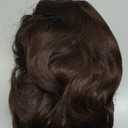 Light Brown Long Curly Wig, Middle Part Design, Fashionable and Elegant, Easy to Wear, Suitable for Office Work and Cosplay, High Temperature Synthetic Hair