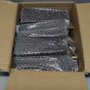 Sofa Legs Square Bed Feet 6 inch Wood Replacement Leg for Furniture Set of 8, Dark Brown