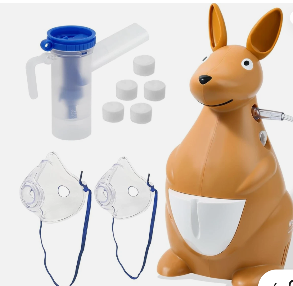 Kids inhaler for Home Use, Kangaroo-Shaped (Fantasy Zoo Series: JoJo)