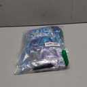 Sequin Skirts for Women (Waist/Bust Under 31.5"), Sparkly Skirts for Girls 2 Piece Set, Tassel Skirt for Kids, 2pack (Silver-blue-black)