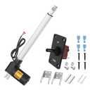 12v 12 Inch Stroke Electric Sctuator 12v Actuator Heavy Duty Linear Actuator 6000N 1320lb IP54 Waterproof with Switch