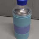 Boon Triful Baby Formula Dispenser On The Go - Insulated Stainless Steel Formula Containers with Stacking Design - Baby Bottle-Feeding Supplies for Travel, Camping, 8 oz, Blue