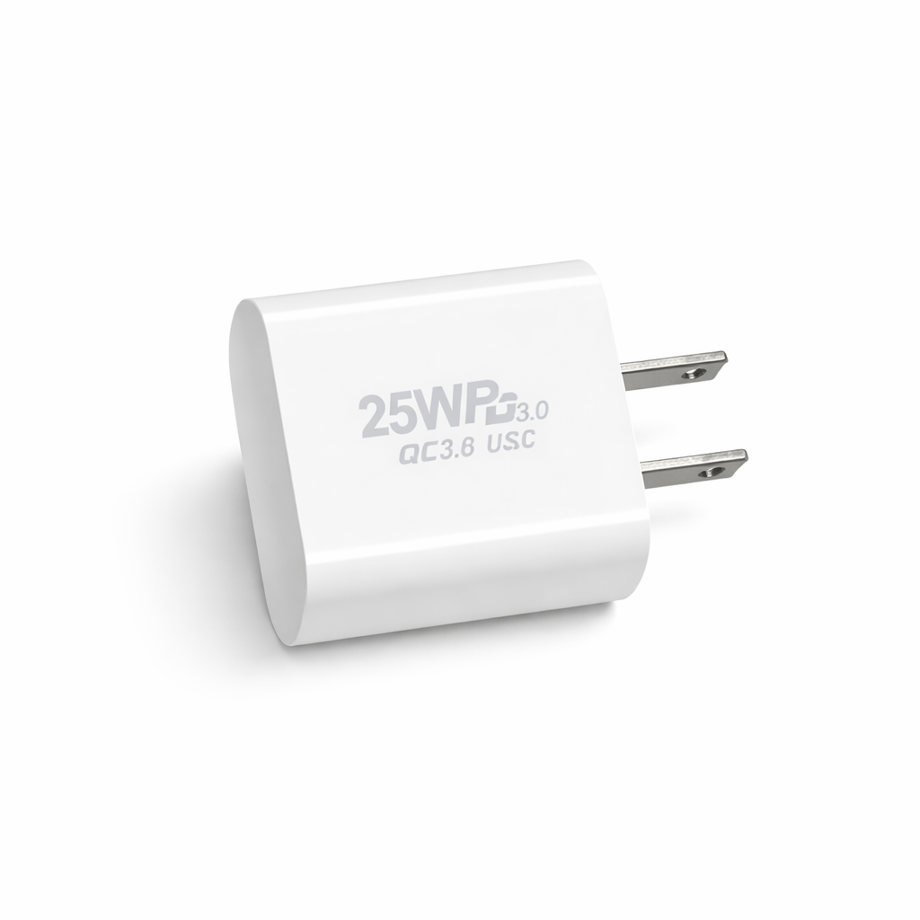 25W PD EU US UK Plug Fast Charger Adapter Power Adapter Short Circuit 5V3A for iPhone 13 14 15 Pro Max Galium Nitride USB