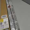 UNISHADES no Drill Cordless Roman Shades for Windows, 37" W 64" H - 100% Blackout - Linen - Beige