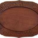 Wood Plate for Food Snack Dishes Dessert Plate Nut Tray Treats Dishes Candies & Small Bites Platter (SYJ-WP003)