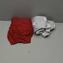 Ekouaer 2 Pack Women's Nightgown Button Down Sleepshirts Short Sleeve Nightshirts for Women Sleepwear V Neck Sleep Dress Black & Wine Red & Star L