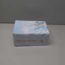 Youth Soccer Ball Size 3/4/5, Kids Outdoor Play Game Training Practice Soccer Ball for Teen Boy Girl Indoor Outdoor with 1 Pump 1 Net Bag and 1 Gift Box (White)