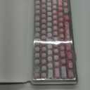 YUNZII Cute Pink Ice Cream Custom Keycaps, 138 Keys Dye Sub PBT MOG Profile Keycap Set for Mechanical Gaming Keyboards (Pink Ice Cream)