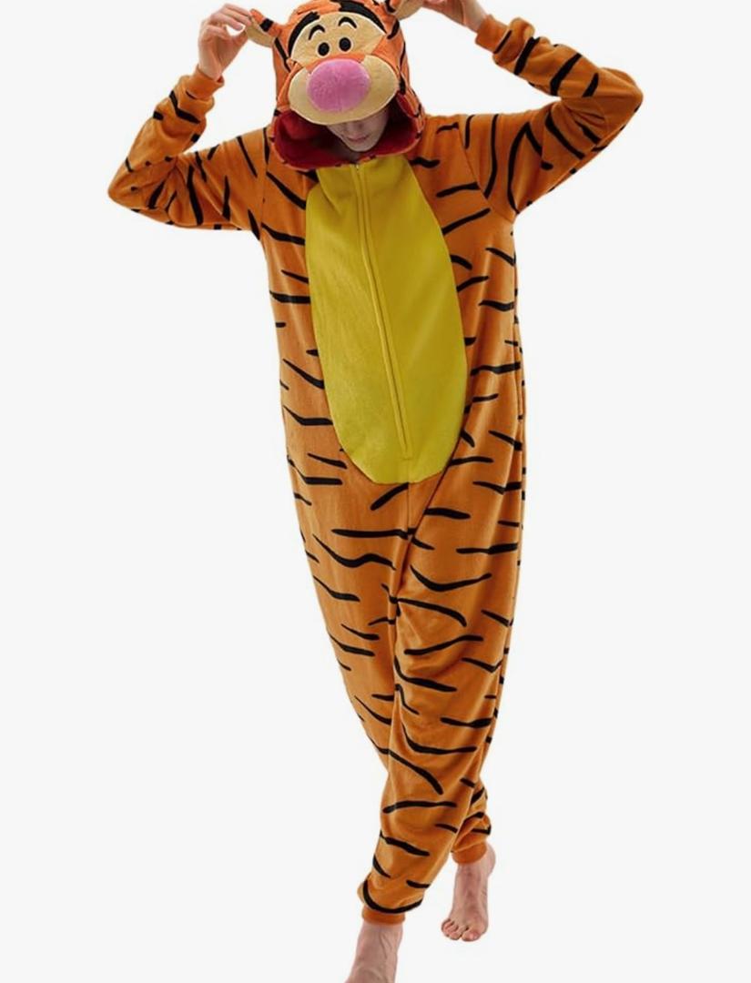 Adult Onesie Pajamas Unisex Animal One-Piece Cartoon Costume Cosplay Homewear Sleepwear Partywear For Men Women, XL