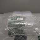 Plastic Storage Bins with Lids 6 Pack, 7 Quart Storage Containers With Black Buckle Latch, Stackable Storage Organizers for Home Pantry Office Classroom Organization, Clear