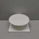 10 Inch Ceramic Cake Stand for Weddings & Birthdays, Elegant Dessert Display Stand with Non-Slip Base, White Party Cake Plate for Baby Shower, Cupcakes, and Dessert Table Dcor