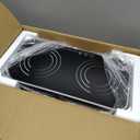 AMZCHEF Double Induction Cooktop with Removable Griddle Pan Non-stick, 1800W 2 burner Portable Induction Stove With Sensor Touch 9 Power Levels, 99 Min Timer, Iron Grey