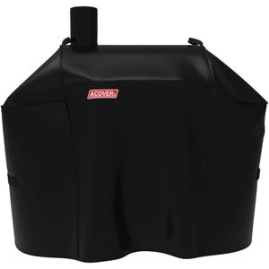 Expert Grill Offset Smoker Cover, Waterproof Grill Cover, 56.5 inch Black
