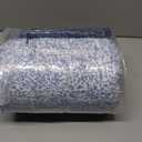 OLANLY Bathroom Rugs Sets 3 Piece, Soft Absorbent Microfiber Bath Mats and U-Shaped Contour Toilet Rug, Plush Shaggy Bath Mat Set for Bathroom (47"x20"+24"x16"+U24 x20, Navy)