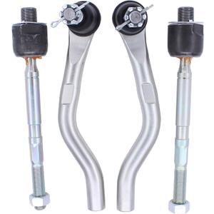 NewYall Front Inner and Outer Left Right Steering Tie Rod End for Honda Civic Insight 2016 2017 2018 2019