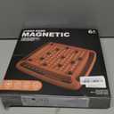 Magnet Game, Magnetic Game Chess 40 Piceses, Family Games for Kids and Adults, Board Game for Kids 8-12 Family Games Night 2-4 Players, Gifts for Teens Kid (Brown)