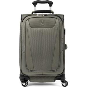 Travelpro Maxlite 5 Softside Expandable Luggage with 4 Spinner Wheels, Lightweight Suitcase, Men and Women, Slate Green, Carry-on 21-Inch