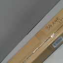 Cordless Bamboo Roman Shade, 34" W x 48" H, Natural Caramel Brown