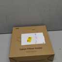 KDD Tablet Pillow Stand with Storage, Foldable iPad Holder for Bed, Lap and Desk, Angle Adjustable Soft Pad Dock with Stylus Mount Compatible with Ipad Pro 12.9, 10.5, 11, Air, Mini, Phones, Books (Light Grey)