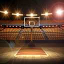 7x5ft Basketball Photo Backdrop for Photography, Basketball Theme Background for Birthday Party, Sports Theme Backdrop for Boys Kids Newborn Baby Wall Banner Cake Table Decoration Video Studio Props