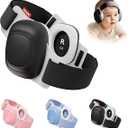 CVCoin Baby Ear Muffs for Noise Protection 25dB Noise Cancelling Headphones for Newborns, Black