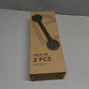 2 Pack 16 Inch Elderly Heavy Duty Shower Handle, Seniors Grab Bars for Bathtubs, Suction Cup Removable Handrails, Safety Bathroom Grip for Handicap (Light Gray)