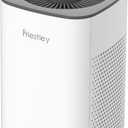 Priestley Small Air Purifiers for Home Bedroom Dorm Office Desktop, 20dB Quiet 3-in-1 HEPA Air Purifier with Essential Oil Diffuser, Air Filters Smoke, Allergies, Pet Dander, Odor, Dust