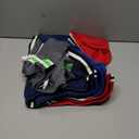 YERIOK 5 Pack Boys Athletic Shorts Boys Shorts Mesh Basketball Soccer Quick Dry Gym Clothes for Kids with Drawstring (6-7 Years, Black, Navy Blue, Medium Gray, Royal Blue, Red)