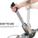 NEIKO 02256A Come Along Winch, 5-Ton (10,000 Lbs) Pulling Capacity, 10Ft, 3 Hook, Heavy Duty Power Cable Come Along Tool with Dual Gears, Hand Winch Cable, Automotive Hoist Winch Puller, Recovery Gear