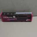 1/2 Inch Small Curling Iron for Short Hair, Dual Voltage Small Curling Wand with 2 Heat Settings 430F & 450F for Tight Curls, Pink