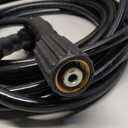 YAMATIC Pressure Washer Hose 25FT 1/4" Kink Resistant M22 Brass Fitting Power Washer Hose Replacement for Ryobi, Troy Bilt, Greenworks, CRAFTSMAN & More High PressureWashers, 3200 PSI