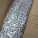 Tioncy 12 Set Clear Charger Plates with Napkin Rings 13 Inch Plastic Round Charger Plates with Bead Rim Dinner Table Decor for Christmas Holiday Party Wedding Tabletop Decoration(Rose,Gold)