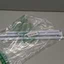 Spring Curtain Rod 33 to 56 Inch Adjustable White Curtain Rod No Drilling Non-Slip Expandable Tension Rod for Window, Doorway, Closet, Door, Wardrobe