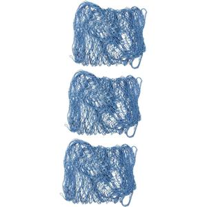 3pcs Mediterranean Style Decorative Fish Net Wall Hanging for Nautical Theme Decor for Beach Home Office Nursery and Coastal Parties Easy to Shape and Install