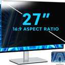 PYS 27 Inch Privacy Screen for 16:9 Widescreen Computer Monitor - Easy Removable Screen Filter Shield - Anti Glare & Blue Light - Anti Scratch Protector Film for Data Security