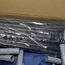 XVISHX 42x42 Inches Puppy Playpen with Dog Pads, Dog Playpen for Puppies or Small Dogs, Pet Playpen for Indoor & Outdoor, Sturdy Safety DogPen with Thickened Fabric, High-Strength Nylon Wire Mesh (Blue)