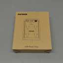 Surge Protector Power Strip, Outlet Extender Stick with USB C Ports, 4 Outlet 3 USB, 4 FT Extension Cord Flat Wall Plug, Home Office Dorm Room Essentials, White