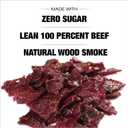 Old Trapper Zero Sugar Beef Jerky, Eight-Ounce Individual Package, Natural Wood Smoked Keto-Friendly Snack, 14 Grams of Protein, 70 Calories, and Zero Sugar Per Serving (Pack of One)