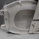 KOHLER 20110-0 Brevia, Slow Close Toilet Seat, Elongated Toilet Seat, Grip-Tight Bumpers Quick-Attach Hardware, White