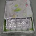 Munchkin Fold Baby Bottle Drying Rack - Compact Design Folds Flat for Easy Storage, White/Grey