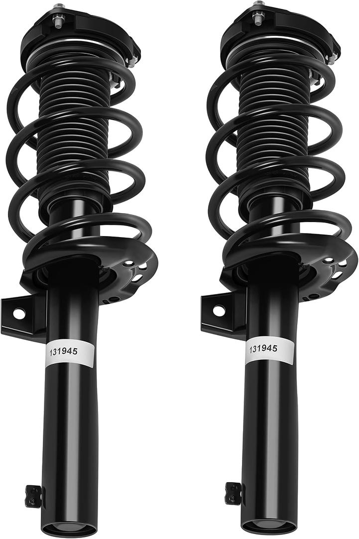 AUTOMUTO Strut Spring Assembly Front Pair struts and Shock Absorber for Volkswagen for Tiguan 2009-2017 Replace for 11090