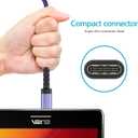 C Charger Cable Fast Charging Phone Android Power Cord 4 Compatible for Samsung Galaxy S24+ S23 Ultra S22 Plus Note 21/20 Ultra, S21+/S20 Plus/S21 S20 FE/S10 Plus/S9 A11/A21/A51/A71 Google 5 4A XL 7