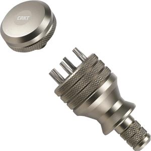 CRKT 6 Bit Driver Tool Accessory: Aluminum Handle, 9910